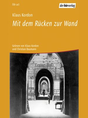 cover image of Mit dem Rücken zur Wand